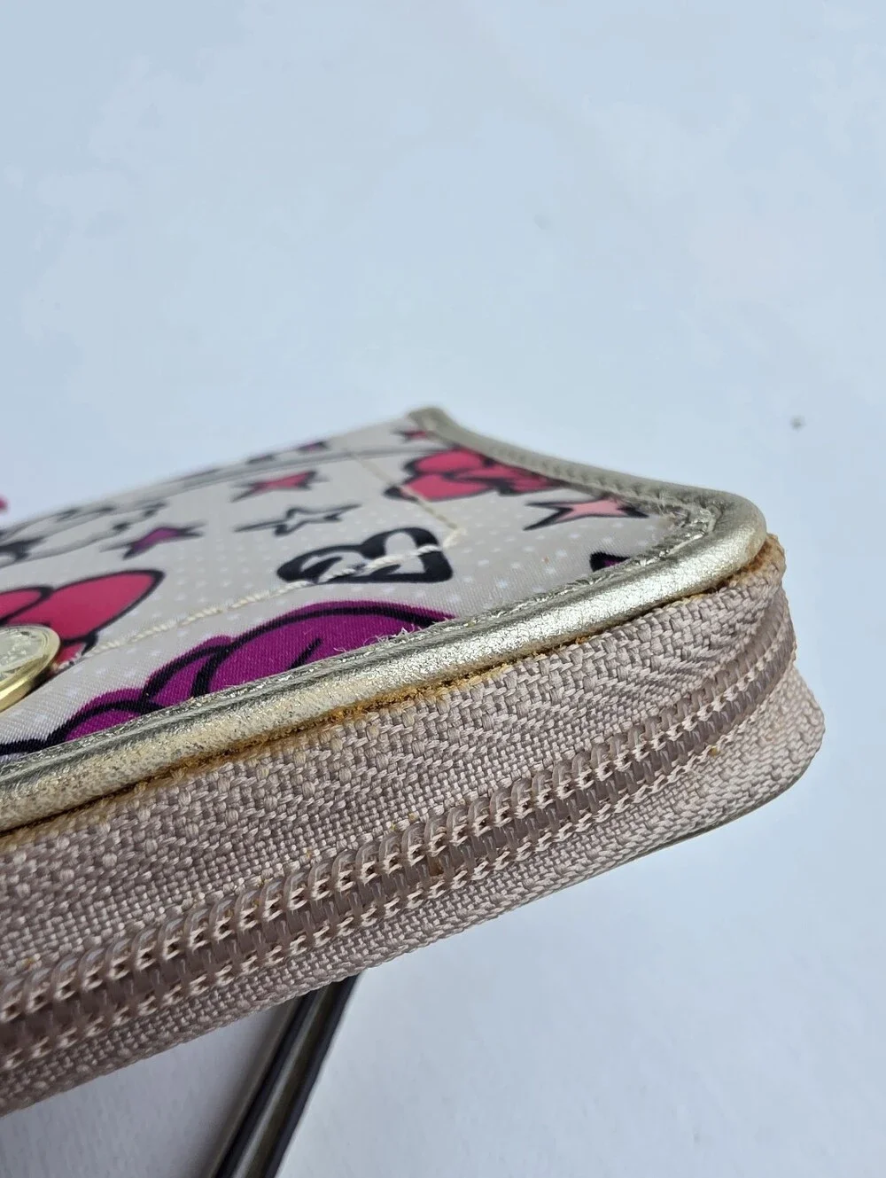 NWT Coach Kyra Poppy Zip Around Wallet Wristlet